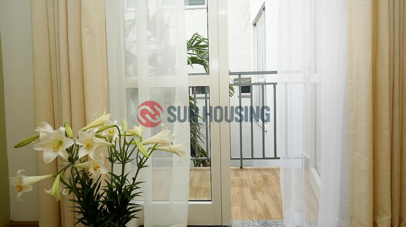 Brand new and tidy two bedroom apartment Xuan Dieu street, Hanoi