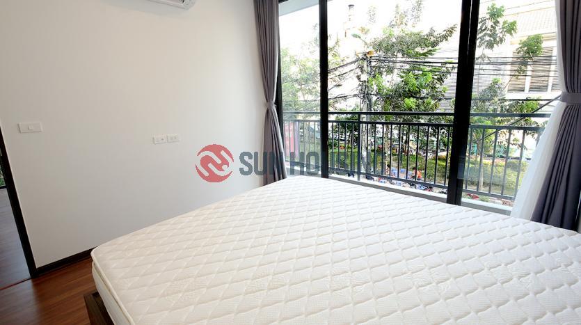 Bright with 2 balconies 01-bed serviced apartment Westlake Hanoi