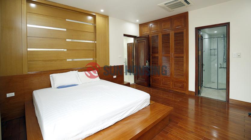 `Large balcony apartment for rent in Tay Ho Hanoi, 2 bedrooms