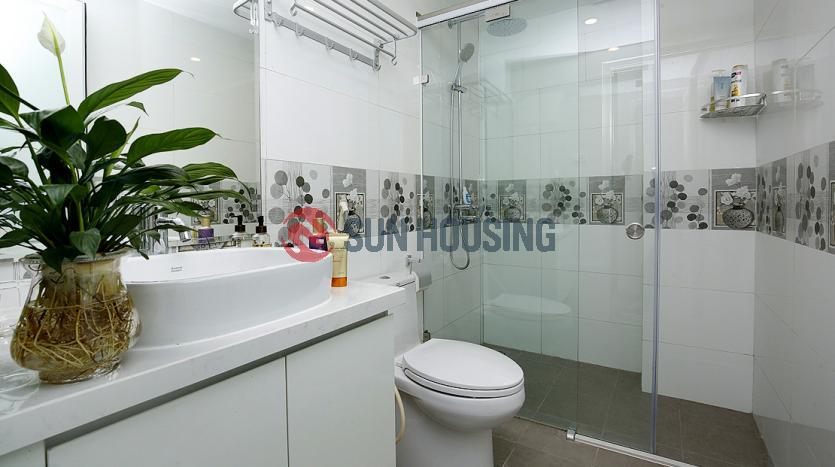 Brand new and tidy two bedroom apartment Xuan Dieu street, Hanoi