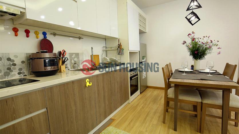 Brand new and tidy two bedroom apartment Xuan Dieu street, Hanoi