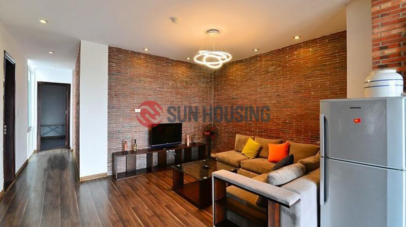 Spacious one bedroom apartment with open view in West Lake, Hanoi