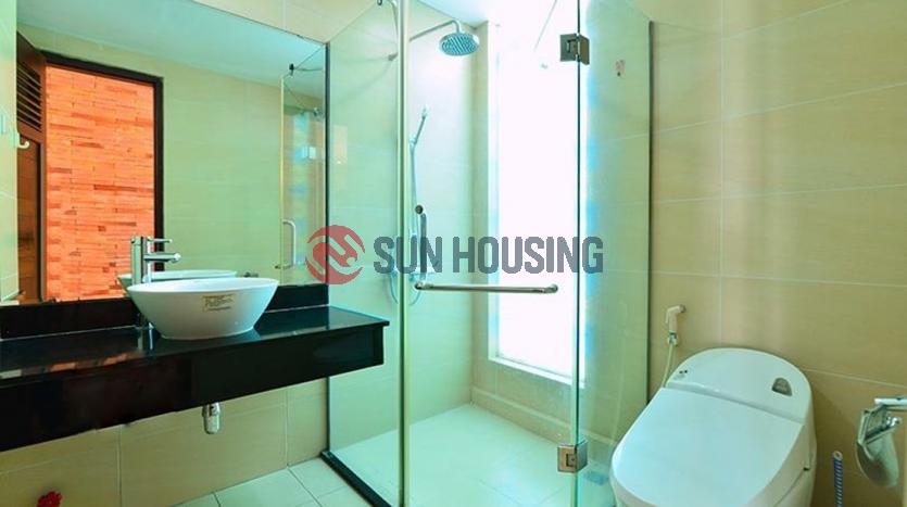 Spacious one bedroom apartment with open view in West Lake, Hanoi