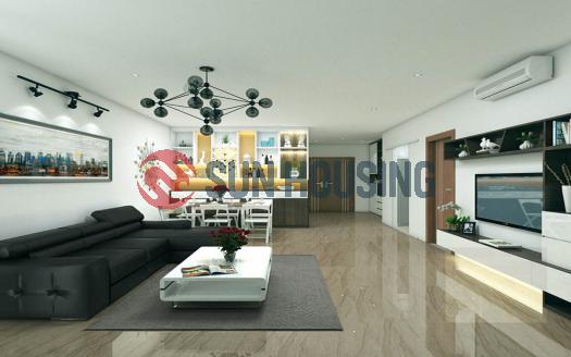 High floor three bedroom apartment in L Building Ciputra, Hanoi