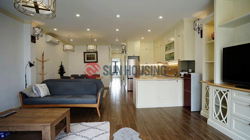 Modern design one bedroom apartment with big balcony in Tay Ho