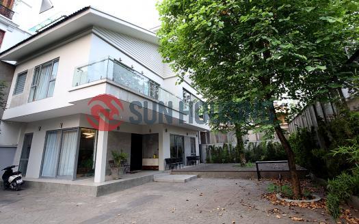 Super large house for rent in Tay Ho Hanoi, modern style