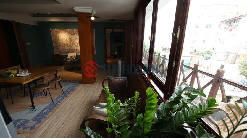 Vintage style 1-bedroom serviced apartment Hoan Kiem Hanoi