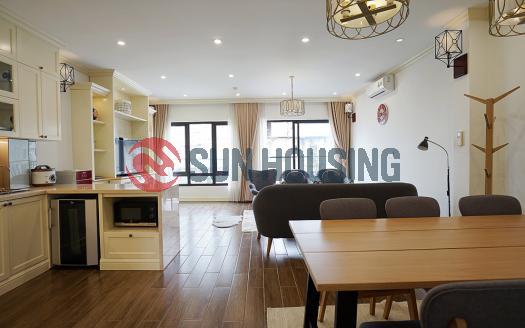 Modern design one bedroom apartment with big balcony in Tay Ho