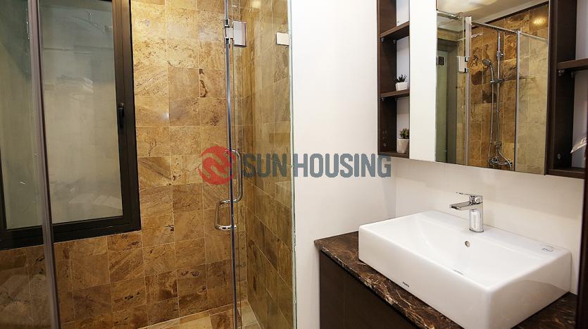 Lake view apartment for rent in Ba Dinh Hanoi, 2 bedrooms.