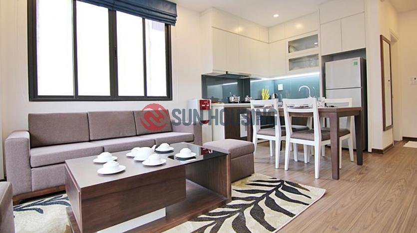01 bedroom apartment with a beautiful balcony in To Ngoc Van street