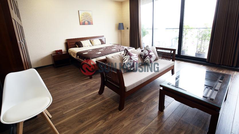Lake view serviced apartment in Westlake Hanoi, 1 bed