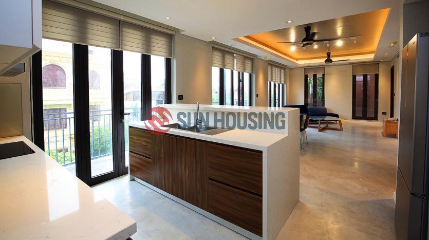 Brand-new 2 bedroom 2 bathroom apartment for rent in Tay Ho, Hanoi