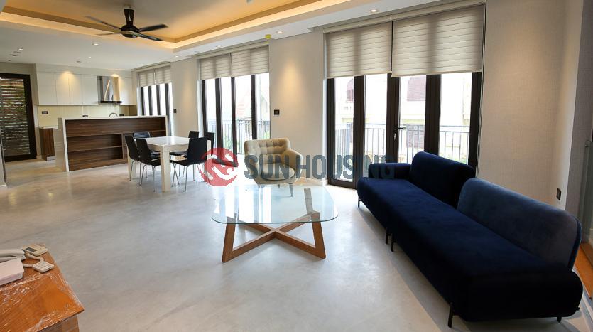 Brand-new 2 bedroom 2 bathroom apartment for rent in Tay Ho, Hanoi