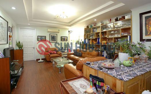 High-floor apartment three bedrooms in E Building Ciputra, Hanoi