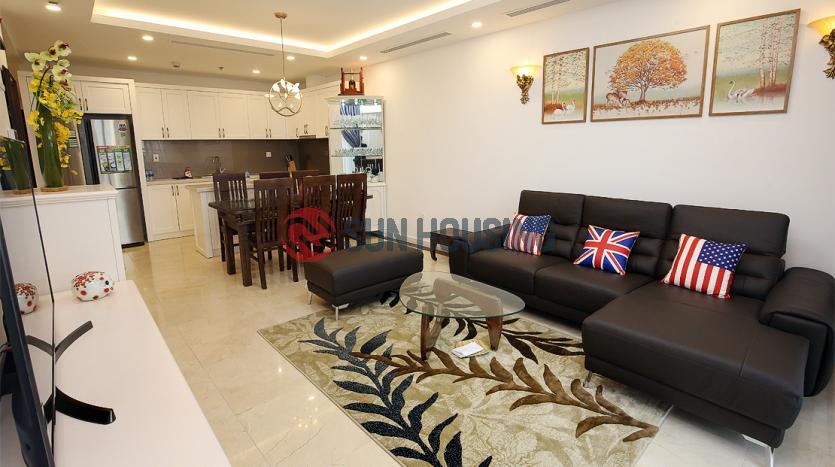 Full furniture D’. Le Roi Soleil 3 bedroom apartment for rent, 114 sqm