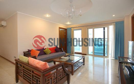 Airy 03 bedroom apartment from the high floor in L Building, Ciputra