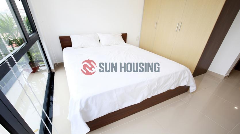 Truc Bach 2 bedroom apartment for rent, main road with car access