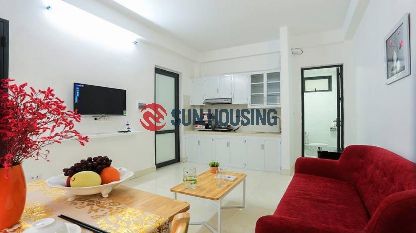 Airy one bedroom apartment in Cau Giay district, Hanoi