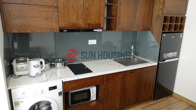 Serviced one bedroom apartment for rent in Ba Dinh, Ha Noi