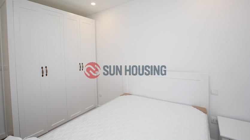 Newly apartment three bedrooms in Xuan Dieu Street, white furniture