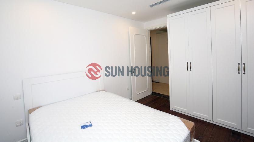 Newly apartment three bedrooms in Xuan Dieu Street, white furniture