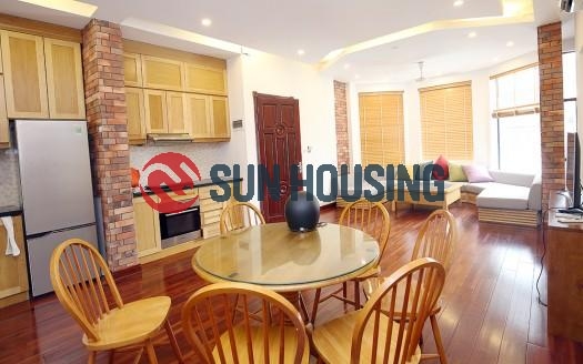 Beautiful two-bedroom apartment in Dang Thai Mai str, Westlake, Hanoi