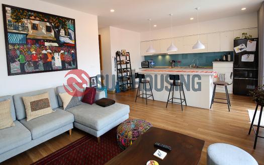 For rent duplex apartment in quiet Xuan Dieu lane, 3 bedrooms