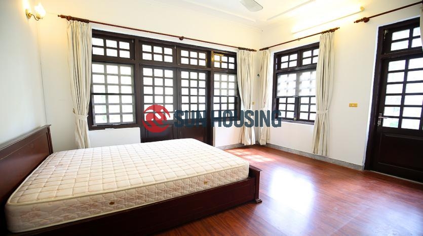 Large front yard 3 bedroom house for rent in To Ngoc Van, Tay Ho