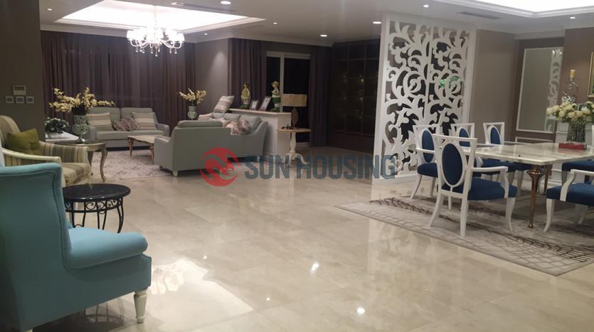 Luxury Ciputra 4 bedroom apartment for rent, 267sqm, neo classic style