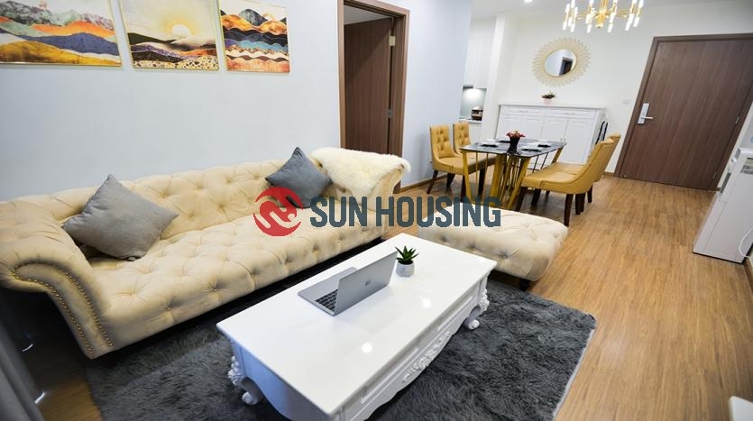Mixed-style Vinhomes Skylake 2 bedroom apartment for rent, 70 sqm