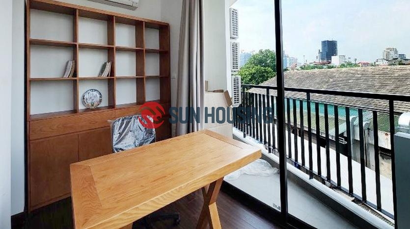 2 bedroom+1 working room Lake view apartment for rent in Tay Ho 130sqm