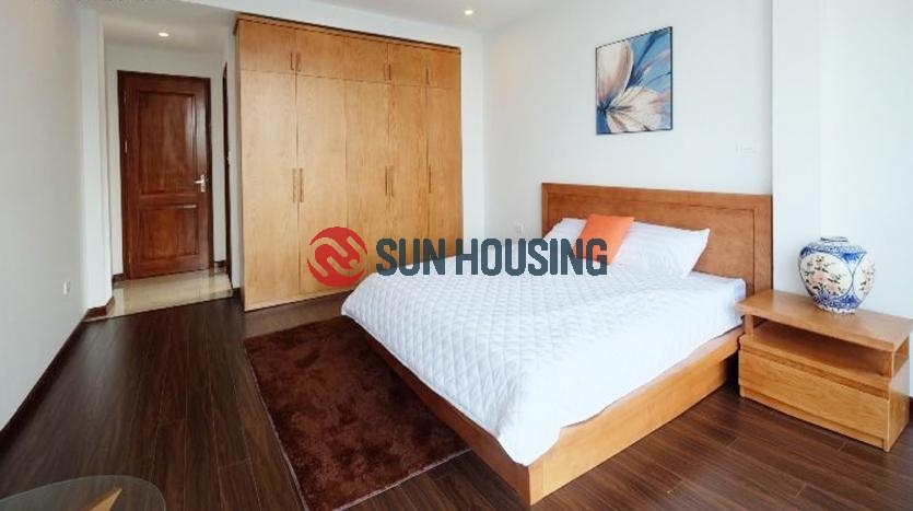 2 bedroom+1 working room Lake view apartment for rent in Tay Ho 130sqm
