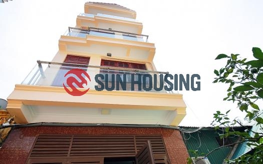 Newly Tay Ho 4-bedroom house for rent in Dang Thai Mai