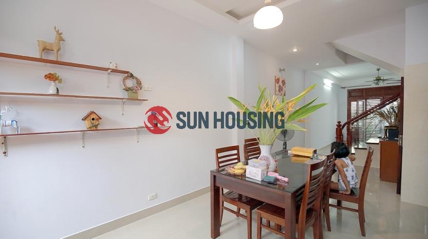 Newly Tay Ho 4-bedroom house for rent in Dang Thai Mai