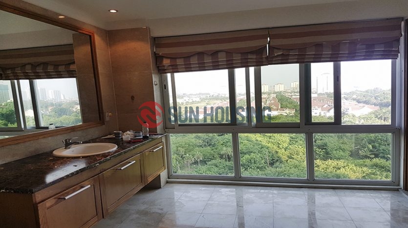 Large 3 bedroom apartment in Ciputra for rent. 182m2