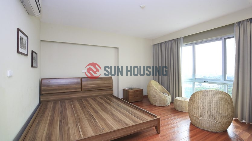 A great flat in Ciputra is for rent. 145m2 with two bedrooms. 
