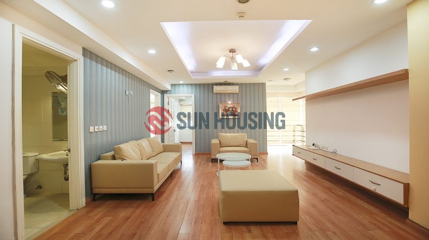 Large Ciputra flat for rent. 3 bedrooms and 2 bathrooms. Area 123m2