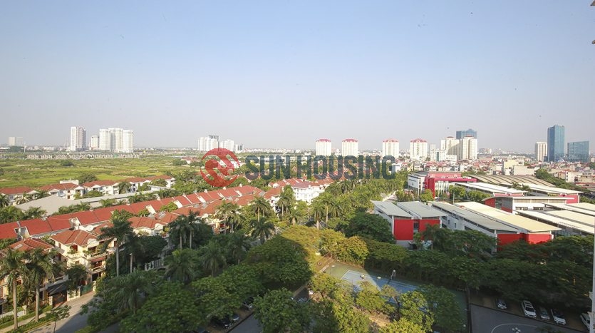 Large Ciputra flat for rent. 3 bedrooms and 2 bathrooms. Area 123m2