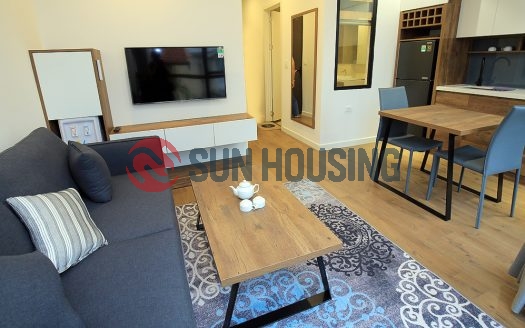 Brand-new Tay Ho apartment for rent. 1 bedroom. 550. Good design.