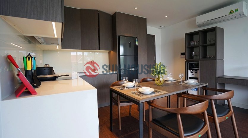 Clean and new, one bedroom apartment in Tay Ho for rent.