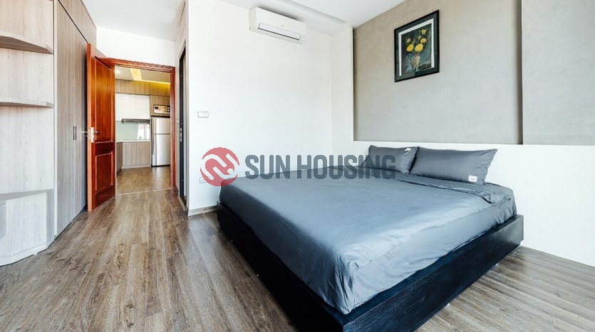One bedroom available apartment in Xuan Dieu. Nice floor plan.
