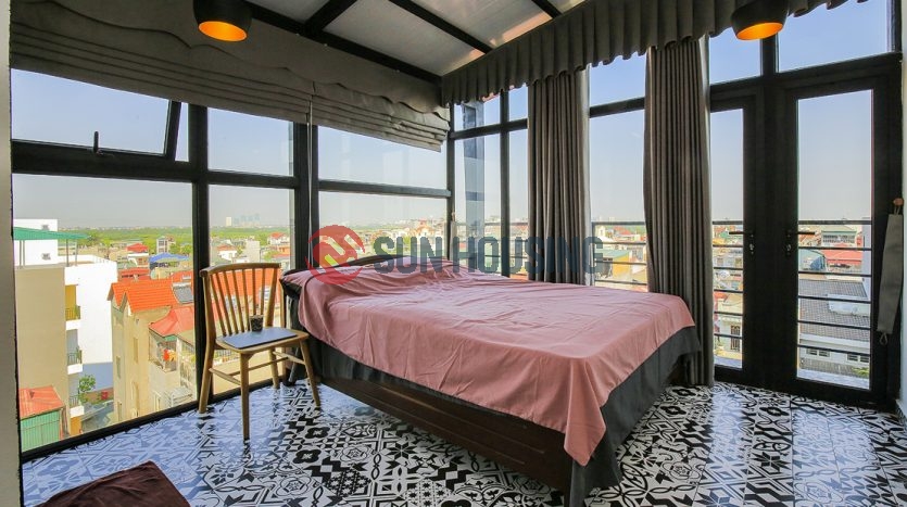 Duplex 4 bedroom apartment with private bathroom in Tay Ho, 180 sqm