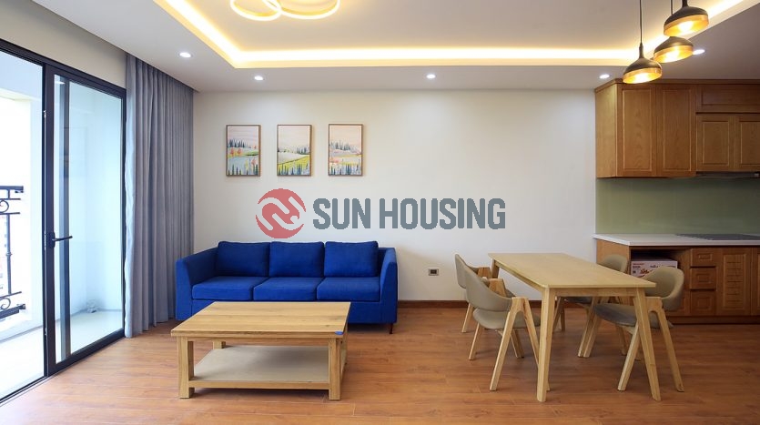 Bright 2 bedrooms apartment for rent at 59 Xuan Dieu, D’.Le Roi Soleil building