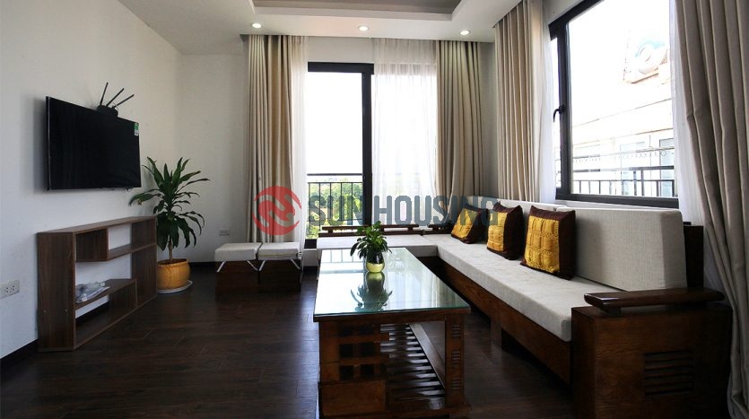 Service apartment lake view 2 bedrooms in Tay Ho for lease