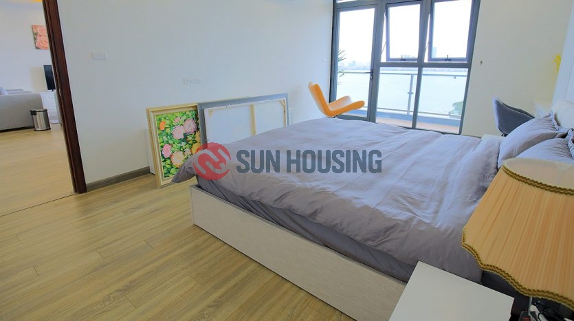 Serviced apartment in Tay Ho lake views 2 bedrooms for rent.