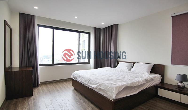 Tay Ho beautiful view 2 bedrooms serviced apartment in To Ngoc Van for lease