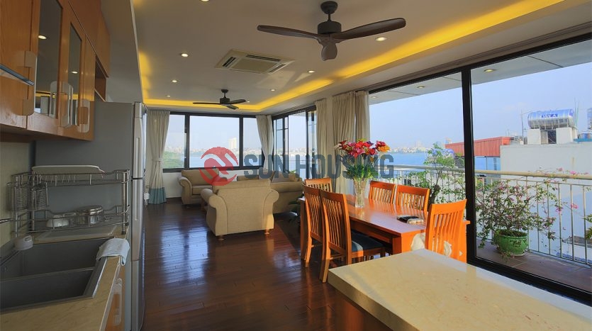 This Tay Ho apartment could be your option to stay in Hanoi