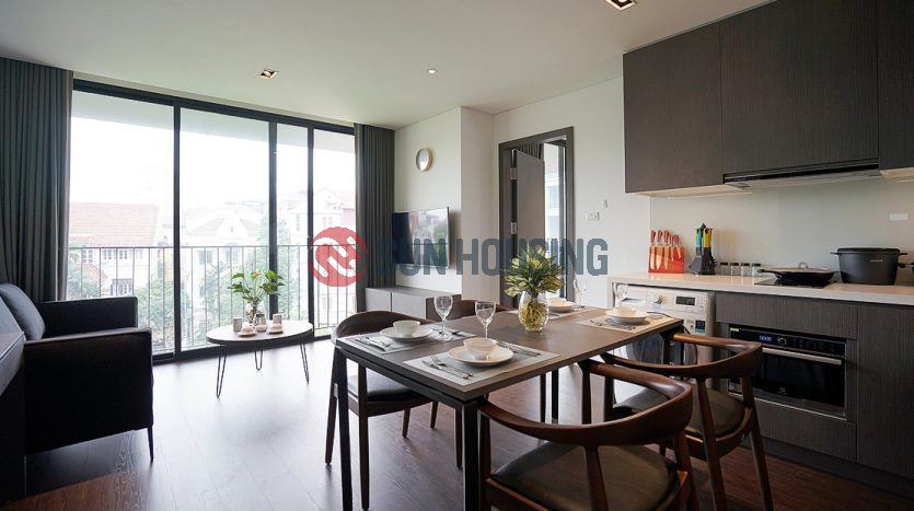 Clean and new, one bedroom apartment in Tay Ho for rent.