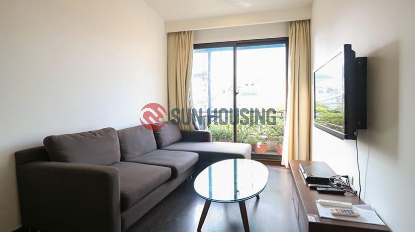 Nice serviced apartment 2 bedrooms is quite a space, has good natural light in Kim Ma street (1)