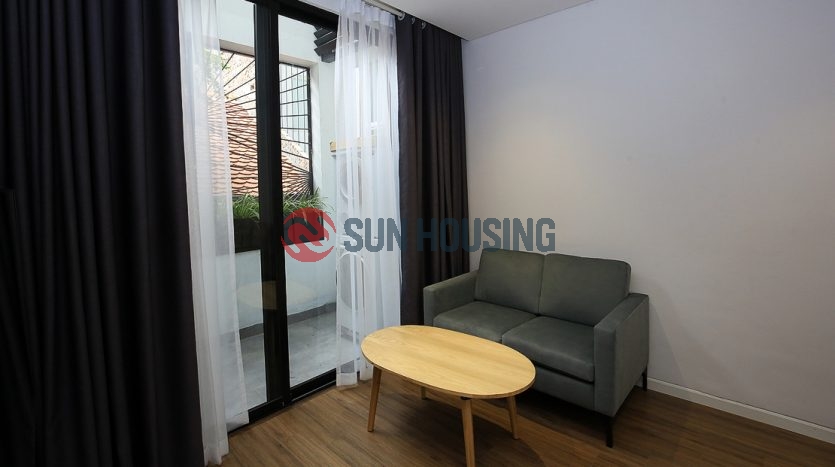 A new 1-bedroom apartment in Nghi Tam village, good quality & location.